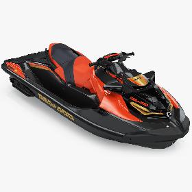 Sea-Doo RXT-X 300 Red Performance Watercraft 2019 3D model
